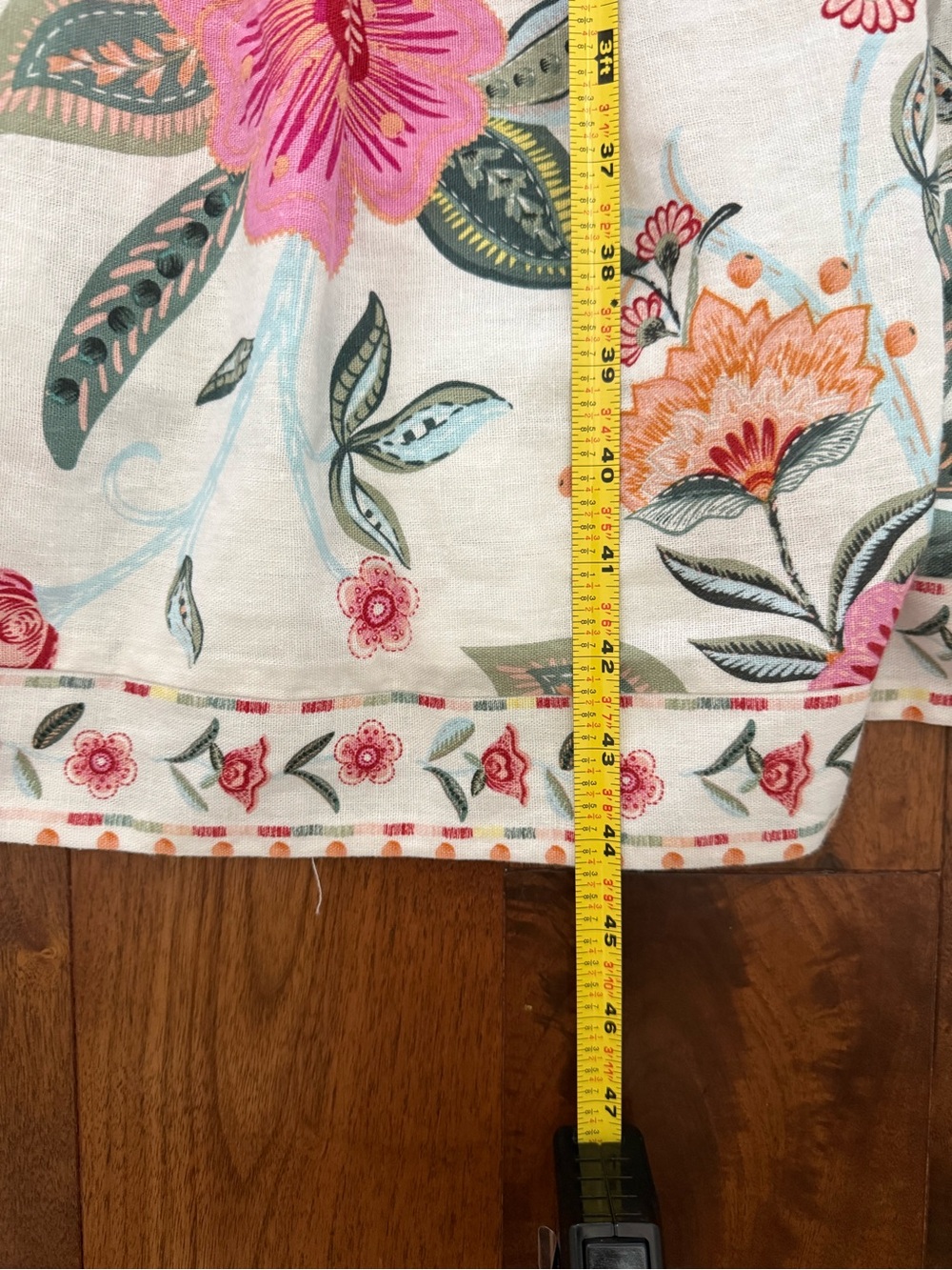 House of Harlow 1960 White Maxi Dress with Pink & Green Floral Print - Picture 7 of 9